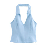 Collar Blouse 2796777 Low Waist Skirt 3067407