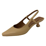 Sandals Women's Shoes Wear 2025 Spring And Autumn New Pointed Shallow Pedal Temperament Women's