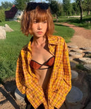 Tasseled Plaid