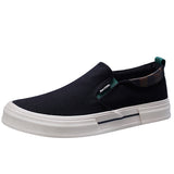 The Autumn Of 2025, The New Men's Shoes Korean Version Of The Trend Of Casual Men's Canvas Shoes Design Sense Low Help Flat-Bottomed Board