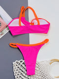 Zingj Single Swimsuit Women's Split Swimsuit With A Sexy Bikini D 97