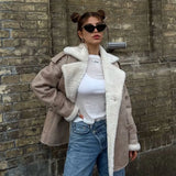 Autumn And Winter New Maillard Wearing Fur One Casual Jacket
