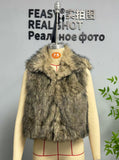 Women's ZA Flat For Fashion Vest Faux Fur Effect