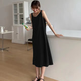 Women Hipster Thin Sexy Popular Basic Ins L-4XL Summer Inside Chic Solid Casual Cozy Female Loose Retro Vestidos