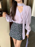 Xixi 13 Lines 2025 Spring New High Waist Half Skirt A Word Bag Hip Short Skirt