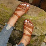 Women's Shoes 2025 Summer Women Wear A Word Three With Flat-Bottomed Slippers Women's Sandals Women's