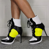 Fashion Sports With High-Heeling Size 44 Women's Fashion Short Boots