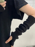 knit gloves with thumb