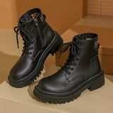 Style Martin Boots Autumn 2025 New Retro Thick-Bottomed Red Pop Boots Autumn And Winter Short Boots Women's