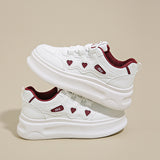 Women's Shoes 2025 New Thick Soles To Increase The Small Casual Sneakers In The Tide Of Students White