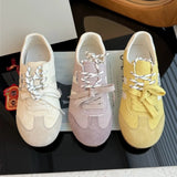Derain Shoes Women 2025 Autumn And Winter New Soft Soles Do Not Tired Feet Single Shoes Casual Breathable Sports Small White