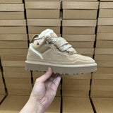 Sanpo Fur Snow Boots 2025 Autumn And Winter With A Foot Pedal Anti-Slip Warm Sports Leisure Cotton