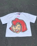 Original Sufu Ancient Animation Head Printed Graphics T-Shirt Y2k Blouse Street Oversized T-Shirt Gothic Animation Short Sleeves 211-0-Outfit