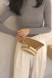 Women Pullovers Sweater Autumn Winter Turtleneck Knitted Sweater Women Long Sleeve Tops Short Slim Sweaters Girls Clothes