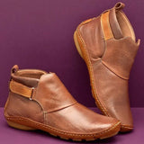 Large-Size Women's Boots 2025 Autumn And Winter Short-Clinity Velo Sticker Women's Boots Low And Martin