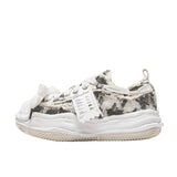 Shoe Shopping Ticket Deconstruction Of Dissolved Shoes Banding Trend Board Shoes Thick Soles Climax Shoes Men And Women Couple