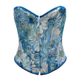 Buckle Short Tectorial Corset Monet Oil Painting Hottie Fish Bone Abdominal Boobs Boobs