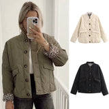 Women's ZA Autumn And Winter New Street Fashion Casual Cotton Cotton