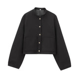 Women's Explosion Bags With Short Pilot Jacket