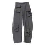 New Personality Tailoring Three-Dimensional Pocket Trousers Casual Pants Women