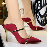 Shoes Woman Pumps 2022 Pointed Toe Women Heels Stiletto Female Shoes Sexy Party Shoes Fashion Heeled Shoes 7