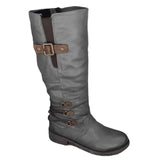 2025 New Rough And Martin Boots Large-Size High-Sleet Zipper Women's Boots Knight Boots Women