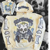 Harajuku Y2K Star-Studded Autumn Hoodie Zip Long-Sleeved Hoodie