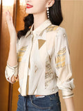 Women Shirt Stripe Top Women Elegant and Youth Woman Blouses Casual Shirts Long Sleeve Shirts and Blouses OL Female