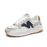 Style Old Dad Shoes Women 2025 Autumn New Sports Letter Agment Shoes Breathable Thick Sole Casual