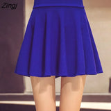 Women High Waist A-line Solid Mini Korean Style Trendy All-match Leisure Streetwear Vintage Daily Kawaii Hot Sale