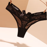 Lace Transparent Sexy Thong Female Scarlet Breathable Bow Low-Rise Cotton Crotch Hot