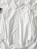 Women School Shirts JK Blouse Preppy Style Autumn Japan Long Sleeve Girls Black Shirt Harajuku Button Up Ladies