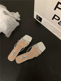 Small Cool Slippers Children 2025 Summer New Wear Daily Flat Bottom One Word Out Women's