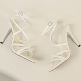 Summer New French Fine Sandals Fairy Wind Heel High Heels With Women's