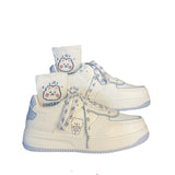 Small White Shoes 2025 New Female Spring And Autumn Students Set Women's Shoes Casual Sports Thick-Soled Sports Board