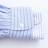 New Shirt Women's Street Fashion Casual Stripe Spliced Long-Sleeved Shirt