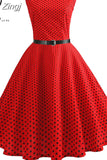 Womens Dresses 2023 Casual Floral Retro Vintage 50s 60s Robe Rockabilly Swing Pinup Vestidos Valentines Day Party