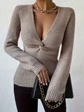 And Winter Jacket Women's Sweater Explosion Of The Girl's Knitted Shirt Solid Color Bottom