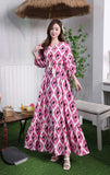 Zingj Printed Medium-Sleeved