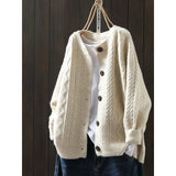 New Solid Color Round Knit Shirt Women Commuting Elegant Seven-Sleeve Top Air-Conditioning
