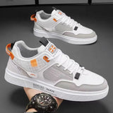 Spring And Summer New Leather Low-Top Shoes Hongfeng Trend Student Board Men's Shoes Korean Version Of Sports Casual