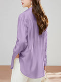 New Sky Silk Sun Protection Shirt Women Summer Long-Sleeved Ice Silk Breathable Cool Blouse Lady Loose