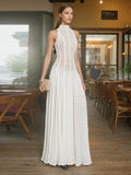 French Famous Style Sleeveless Dress 2025 New Micro-Bomb Lace Design Slimming Long Dress Dress Women's