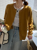 Jersey Jacket Autumn Dress Women 2025 New External Feeling Early Autumn Sweater Loose