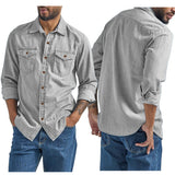 Of The Cowboy Man Shirt Burst Men's Spring And Autumn Cardigan Wish European Version Of The Code Fast