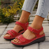 Asia Magic Stick Thick-Soled Sandals Female Fish Mouth Slope With 43 Large Light Beach Cold