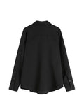 Women Shirts Long Sleeve BF Style Harajuku Design Chic Unisex Streetwear Top All-match Punk Popular Gothic Female Blouse