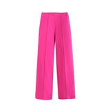 And Autumn Women Equipped With Belt Evening Dress Collar Blazer High Waist Loose Hanging Trousers