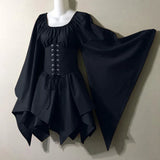 New Party Long-Sleeved Women's Renaissance Medieval Dress Festive