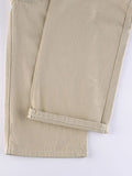 Pocket Detail Straight Cargo Jeans- Outfit